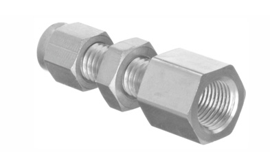 Stainless Steel Male Bulkhead Connector NPTNPT MBCN & MMBCN