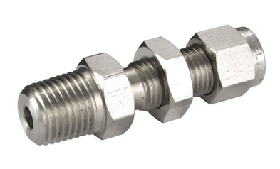 Monel Male Bulkhead Connector NPTNPT MBCN & MMBCN